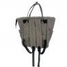 Bolso Maternal y Mochila 2 en 1Gris