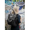 Bolso Maternal y Mochila 2 en negro impermeable