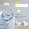 Mamadera de Vidrio 240ml Pigeon flexible