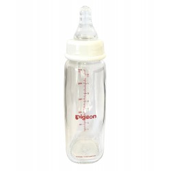 Mamadera de Vidrio 240ml Pigeon  flexible