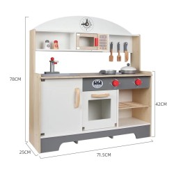 Cocina de madera didáctica Nona Lupe