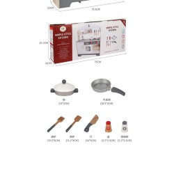Cocina de madera didáctica Nona Lupe