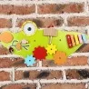 Panel Mural Sensorial didáctico Cocodrilo busy board