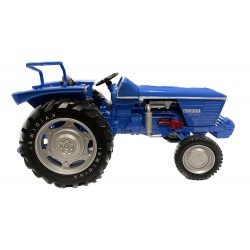 Tractor escala Kaidiwei azul 1:18 colección