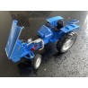 Tractor escala Kaidiwei azul 1:18 colección