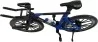 Bicicleta ruta escala 1:10 azul, coleccionable