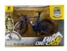Bicicleta ruta escala 1:10 azul, coleccionable