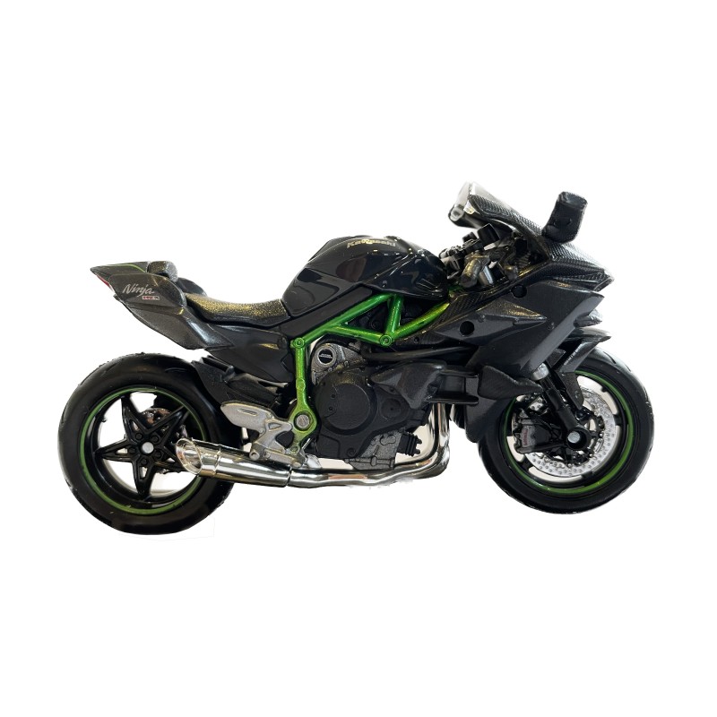 Moto Kawasaki Ninja H2R escala 1:18 colección