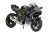 Moto Kawasaki Ninja H2R escala 1:18 colección