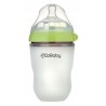 Mamadera Silicona Flexible CoBaby 250 ml verde