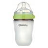 Mamadera Silicona Flexible CoBaby 250 ml verde