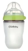 Mamadera Silicona Flexible CoBaby 250 ml verde