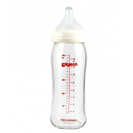 Mamadera de Vidrio 240ml Pigeon SoftTouch Mamadera de Vidrio 240ml Pigeon SoftTouch