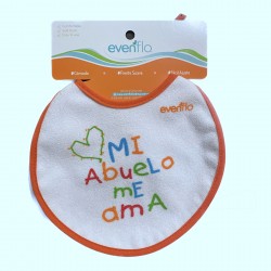 Babero MI abuelo me ama