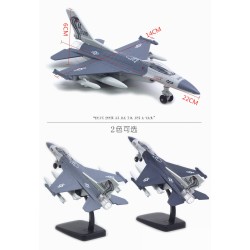 Avion F16 escala 1:72 Metal Plane