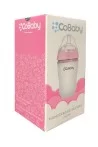 Mamadera Silicona Flexible CoBaby 250 ml rosa