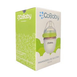 Mamadera Silicona Flexible CoBaby 150 ml verde