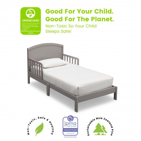Cama de transición para niños baker, Gris