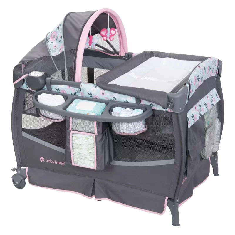 Cuna Corral Pack & play Primrose Baby Trend Cuna Corral Pack & play Primrose Baby Trend