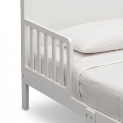 Cama de transición blanca baker, delta childrens