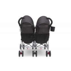 Coche Paragua Doble LX lado a lado de Delta children