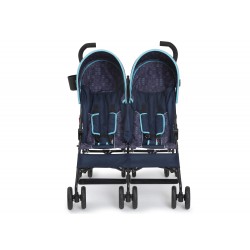 Coche Paragua Doble LX lado a lado de Delta children