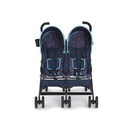 Coche Paragua Doble LX lado a lado de Delta children