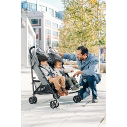 Coche Doble UPPAbaby G-link 2 Greyson