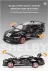 Ford Mustang Shelby GT500 escala 1:24 negro