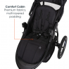 Coche Jogger baby Trend Race Tec Plus Ultra Black