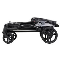 Carro Paseo wagon y coche doble MUV Liberty Midnight 2 en 1
