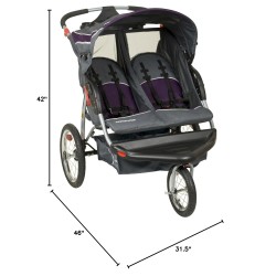 Coche Doble expedition Jogger Elixer Baby trend