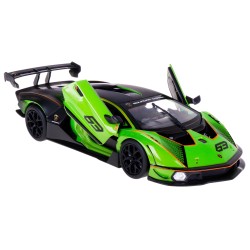 Lamborghini Essenza SCV12 Race Green escala 1:24 modelo de coche fundido a presión