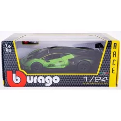 Lamborghini Essenza SCV12 Race Green escala 1:24 modelo de coche fundido a presión