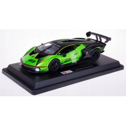 Lamborghini Essenza SCV12 Race Green escala 1:24 modelo de coche fundido a presión