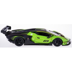 Lamborghini Essenza SCV12 Race Green escala 1:24 modelo de coche fundido a presión