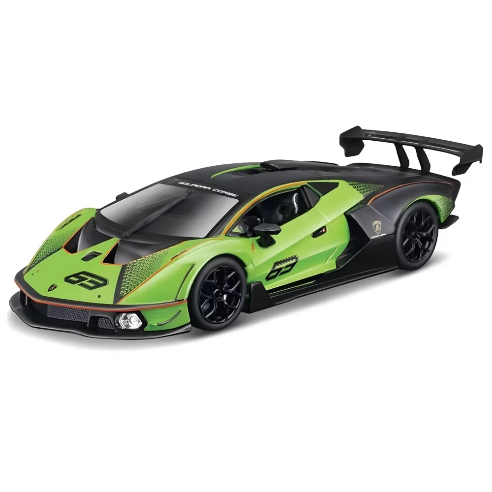 Lamborghini Essenza SCV12 Race Green escala 1:24 Lamborghini Essenza SCV12 Race Green escala 1:24