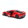 FERRARI 488 PISTA, ROJO 1:24 modelo fundido a presión.