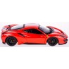 FERRARI 488 PISTA, ROJO 1:24 modelo fundido a presión.