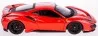 FERRARI 488 PISTA, ROJO 1:24 modelo fundido a presión.