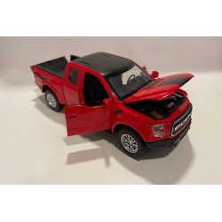 FORD RAPTOR F-150 ESCALA 1:32 ROJA MINIAUTO