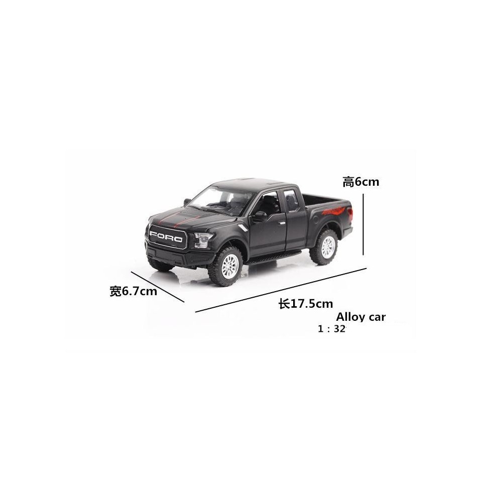FORD RAPTOR F-150 ESCALA 1:32 NEGRA MINIAUTO