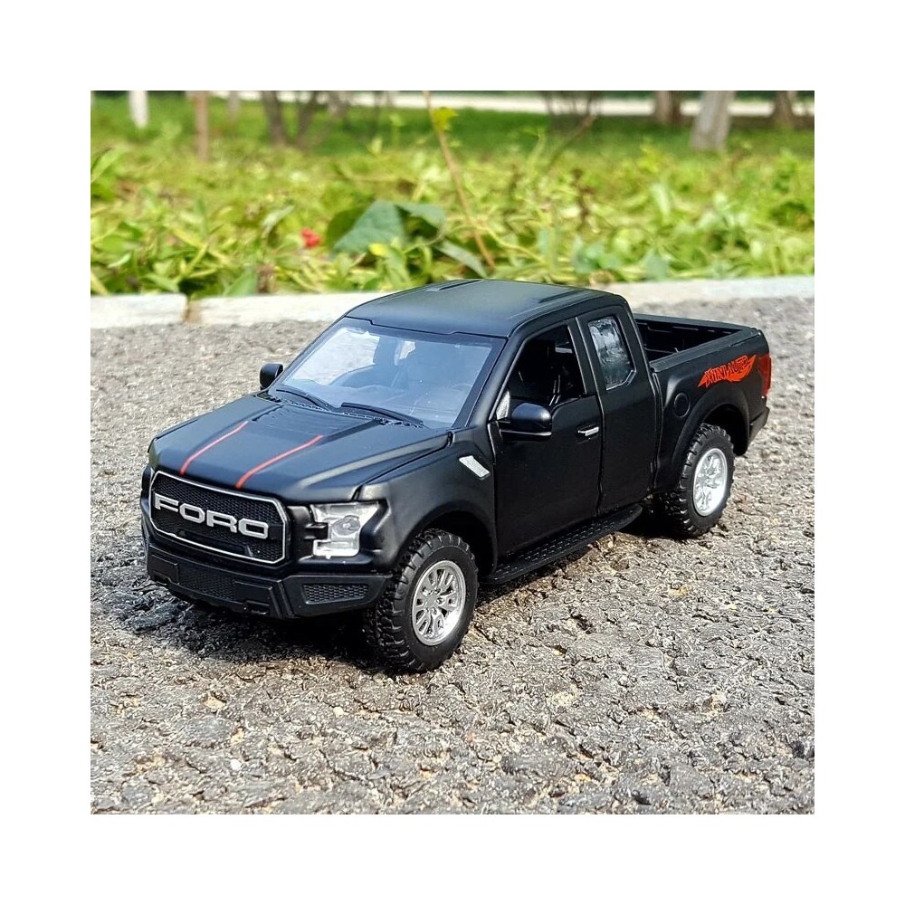 FORD RAPTOR F-150 ESCALA 1:32 NEGRA MINIAUTO