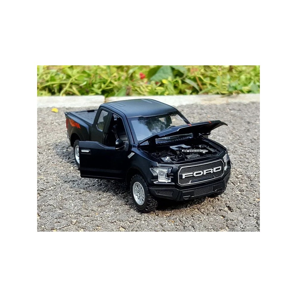FORD RAPTOR F-150 ESCALA 1:32 NEGRA MINIAUTO