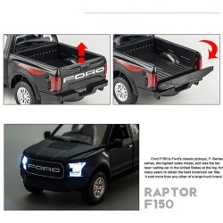 FORD RAPTOR F-150 ESCALA 1:32 NEGRA MINIAUTO