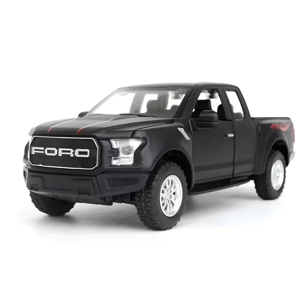 FORD RAPTOR F-150 ESCALA 1:32 NEGRA MINIAUTO FORD RAPTOR F-150 ESCALA 1:32 NEGRA MINIAUTO
