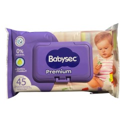 Pack 5 toallitas babysec premium x 45 un