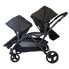 Coche doble CoBaby TwinMax black