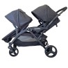 Coche doble CoBaby TwinMax black