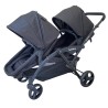 Coche doble CoBaby TwinMax black